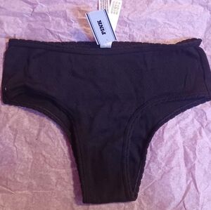PINK Victoria's Secret Black Panties for Everyday Comfort